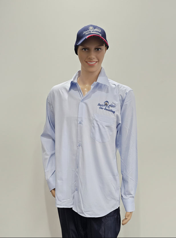 Men's Car Detailing Business Shirt