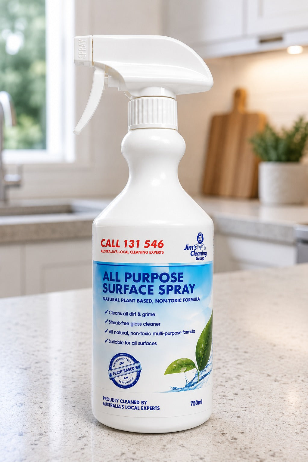 Empty 750ml Bottle With Trigger