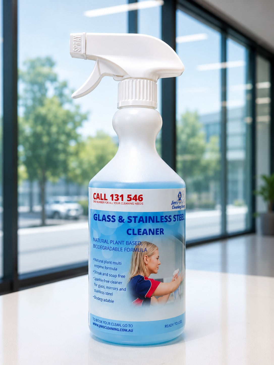 Empty 750ml Bottle With Trigger