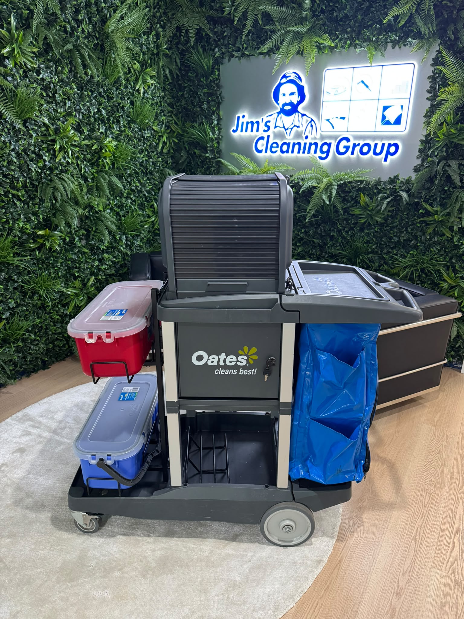 Oates Platinum Janitor Cart - Limited Stock - Pick Up Only