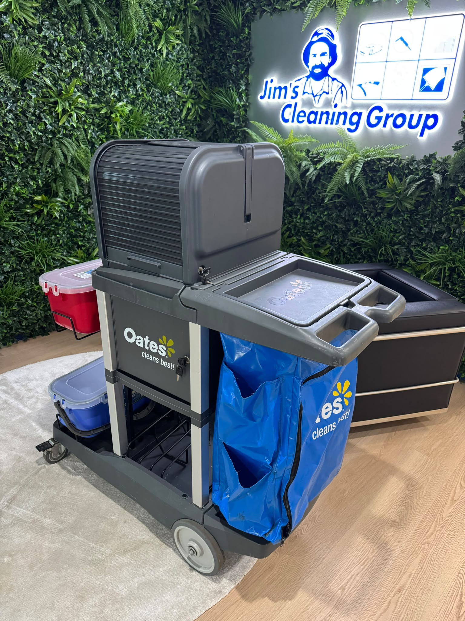 Oates Platinum Janitor Cart - Limited Stock - Pick Up Only