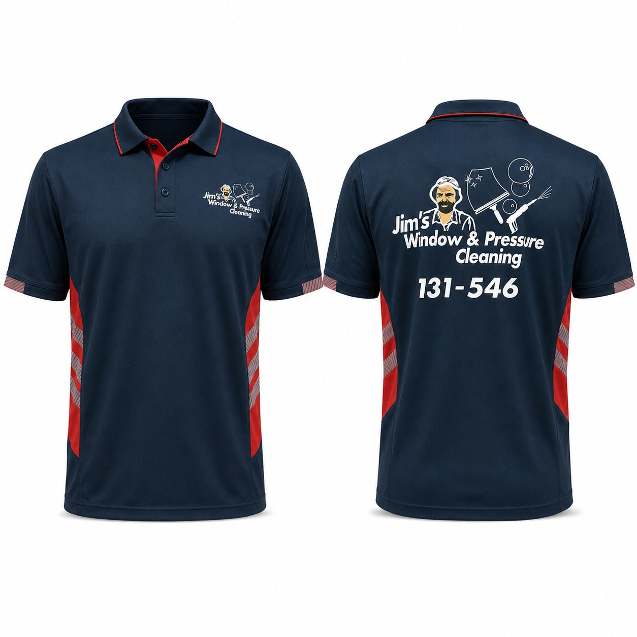 Men's Window +Pressure Polo