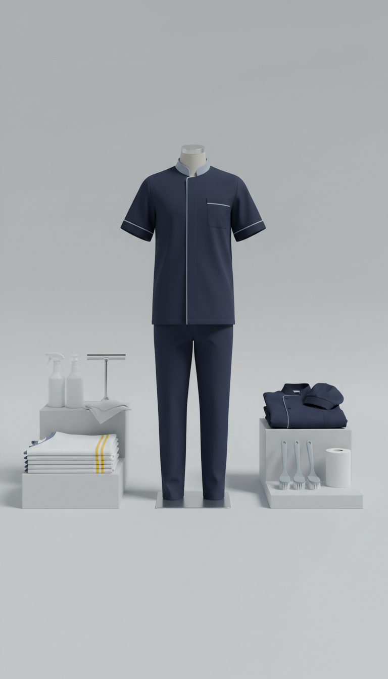 Poly-Cotton Hospitality Uniform