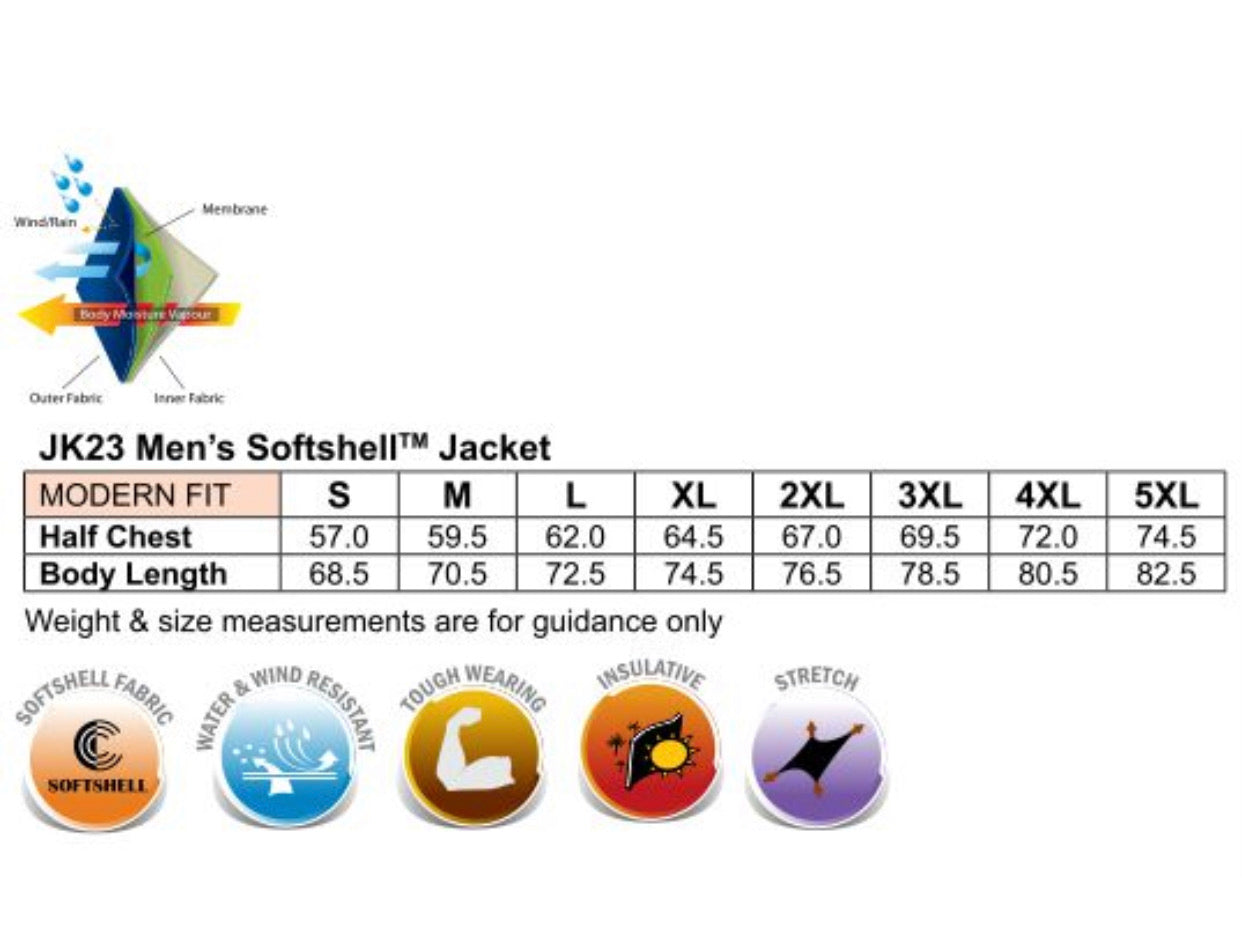 Men's Sleeve Soft-shell Window & Preasure Jacket