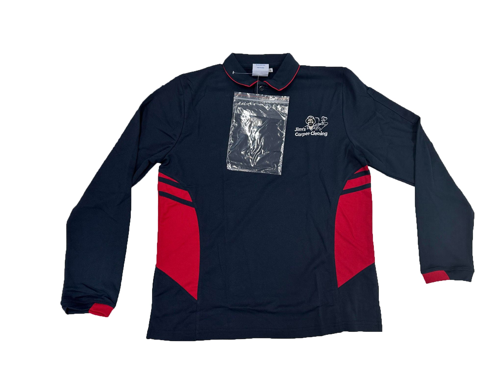 Men's Carpet Cleaning Long Sleeve Polo