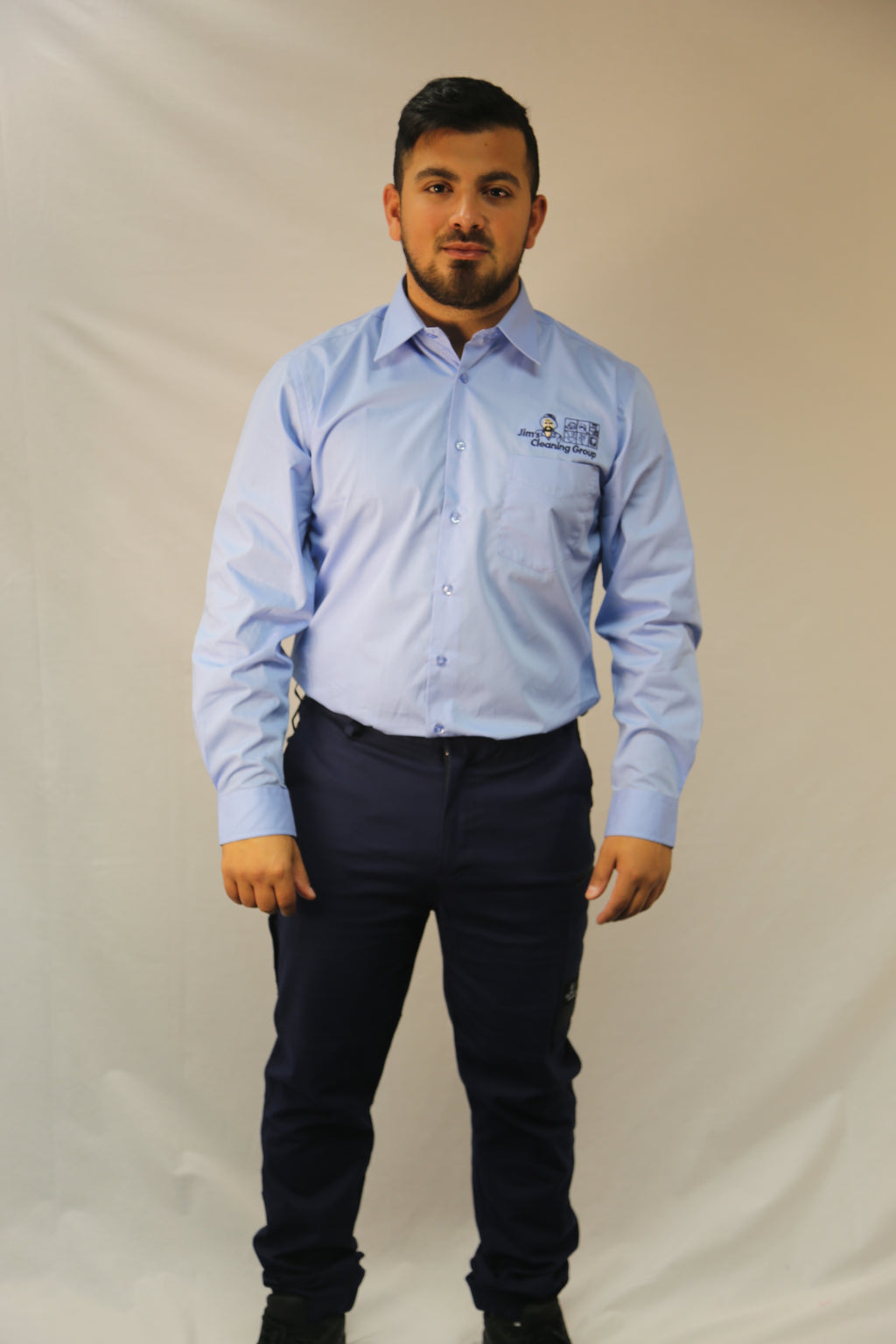 Mens Long Sleeve Business Shirt - New Zealand