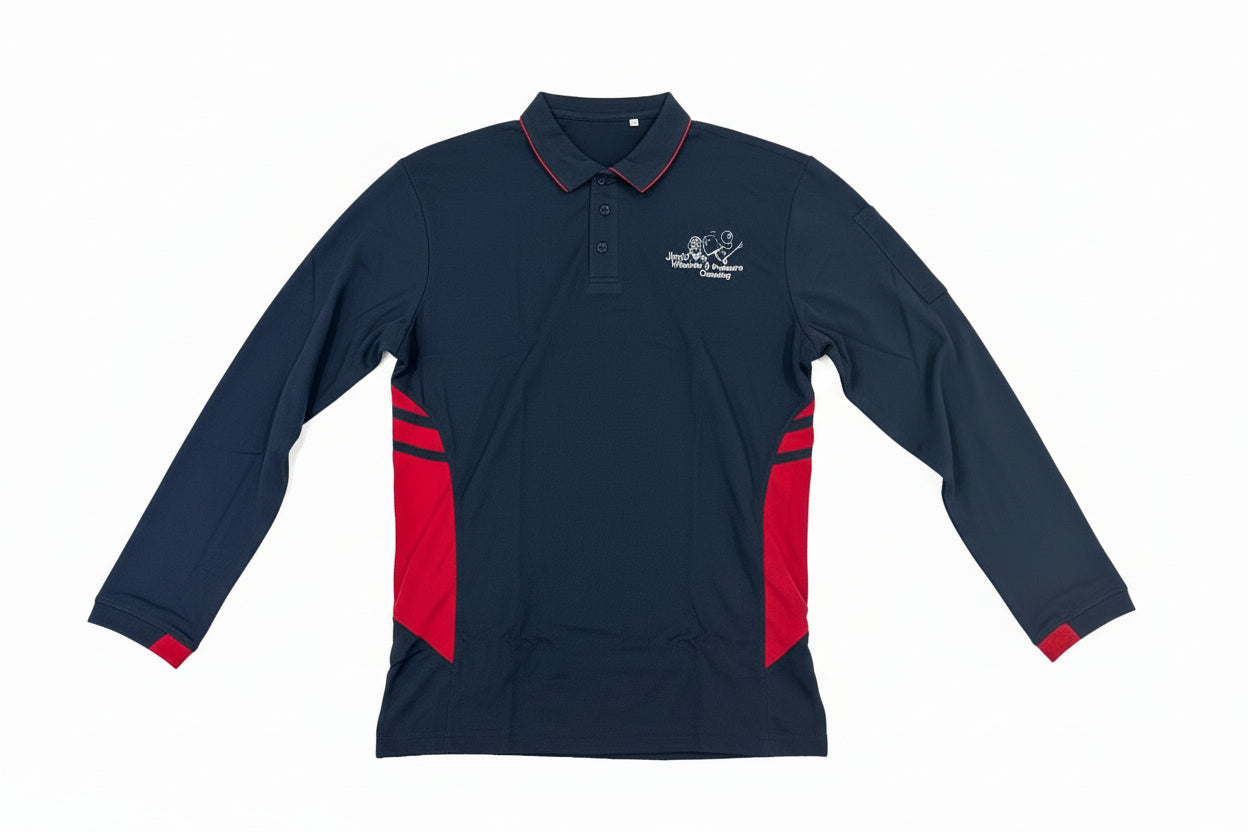 Men's Window & Pressure Long Sleeve Polo